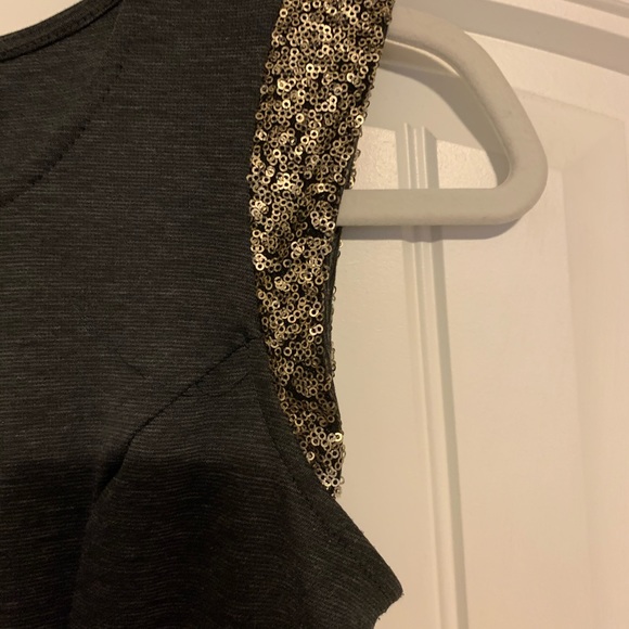 Grey peplum top - Picture 2 of 5